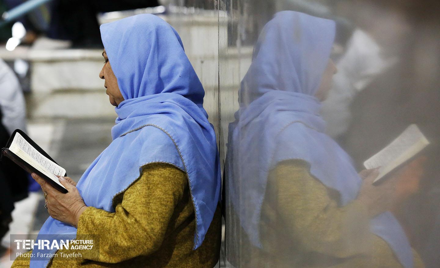 مراسم احیای شب نوزدهم در امامزاده سید جعفر و حمیده خاتون(ع) 37