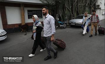 مراسم بدرقه کاروان اعزامی کارکنان شهرداری تهران به عتبات عالیات 14