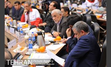 جلسه شورای هماهنگی ستاد مدیریت بحران با حضور دکتر نجفی شهردار تهران 13