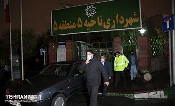 بازدید معاون خدمات شهری و هماهنگی‌امورمناطق از وضعیت ابگرفتگی مناطق یک،سه و پنج 26