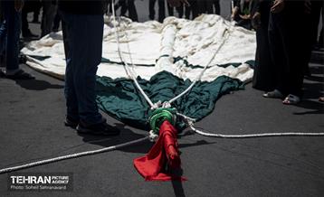 خیمه سوزان ظهر عاشورا در چهارراه گلوبندگ 44