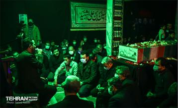 مراسم وداع با شهید سید مرتضی رضا قدیری در حراست شهرداری 40