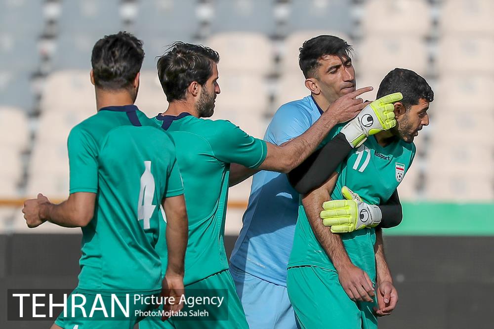 تمرین تیم ملی فوتبال برای بازی با سوریه 11