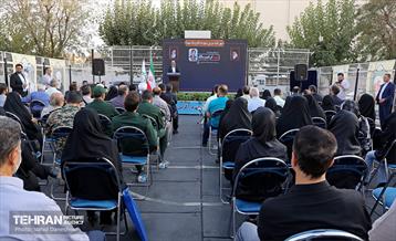 آیین نامگذاری‌ کوچه به نام شهید سالک در منطقه ۱۷