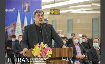 مراسم بهره برداری از ایستگاه برج میلاد 24