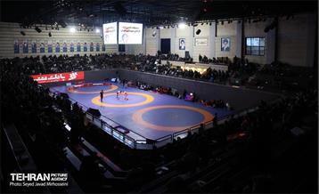 مسابقات بزرگ کشتی کارکنان شهرداری تهران  42