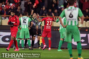 دیدار پرسپولیس و ماشین سازی در لیگ برتر فوتبال 12