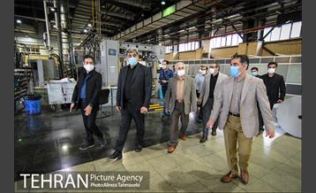 بازدید شهردار از چاپخانه همشهری 14
