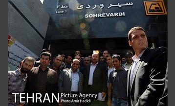 افتتاح ایستگاه مترو سهروردی 24