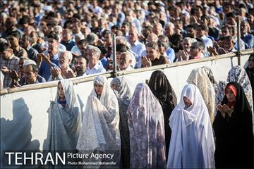 اقامه نماز عید فطر در جوار حرم حضرت شاه عبدالعظیم 9