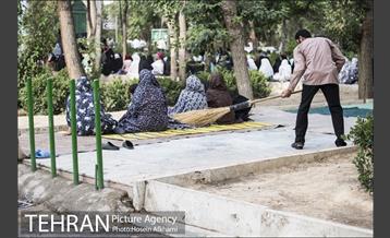 نماز عید فطر در امام زاده ابوالحسن(ع) 16