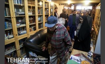 بازدید احمد مسجدجامعی از دست اندرکاران تهیه دائره المعارف تهران 11