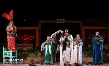 دومیـن شب سوگواره تعزیه‌خوانی «شبیه حسین(ع)» 26