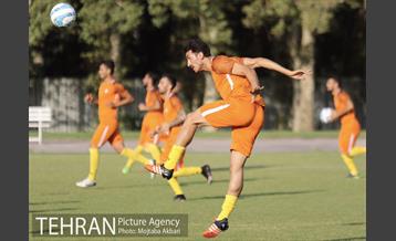 تمرین تیم فوتبال نفت تهران