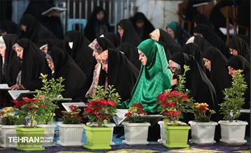 ترتیل خوانی قرآن کریم در حرم عبدالعظیم حسنی (ع) 15