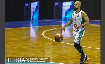 دیدار تیم های بسکتبال مهرام تهران و ذوب آهن 1