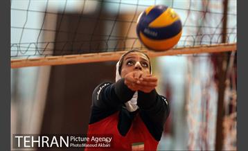 تمرین تیم ملی والیبال بانوان 13