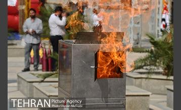 نمایشگاه عملیاتی سازمان آتش‌نشانی 21
