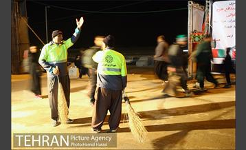 زائران اربعین حسینی در مرز شلمچه 23