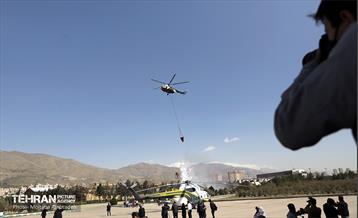 حضور شهردار در تمرین مشترک امداد هوایی تهران 15