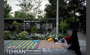 افطاری ساده در گلزار شهدا 4