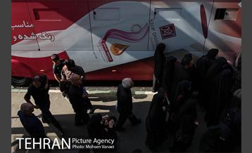 راهپیمایی جاماندگان اربعین حسینی از کربلا در تهران 18