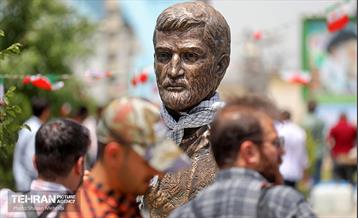 رونمایی از سردیس سردار شهید احمد متوسلیان 5