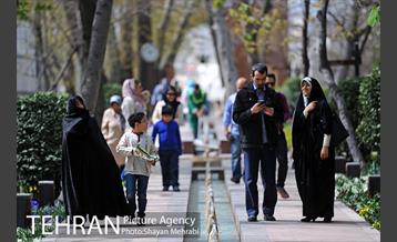 رویش گل های لاله در باغ ایرانی 16