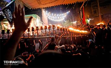 محرم در محله دولت آباد 16