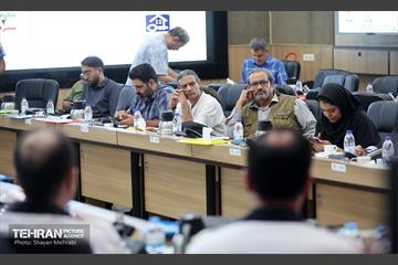 نشست خبری رئیس سازمان پیشگیری و مدیریت بحران شهر تهران 27