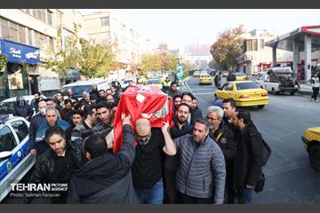 تشییع پیکر خبرنگار فقید مهدی علیرضایی 46