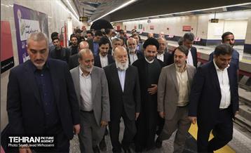 افتتاح متروی میدان خراسان 12