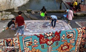 قالیشویی سنتی در چشمه علی 38