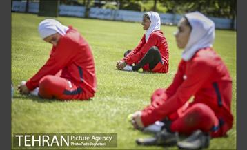 تمرین تیم ملى فوتبال بانوان 16