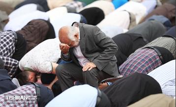 نماز عید فطر در شهرک اکباتان 5