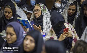 مراسم احیا شب بیست و یکم ماه مبارک رمضان در امام زاده صالح(ع) 8