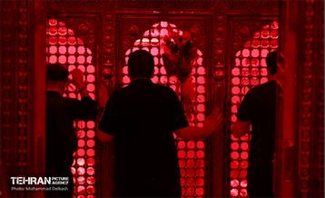 مراسم عزاداری هیئت ریحانه النبی در امام زاده صالح(ع)