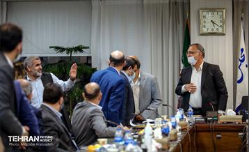 نشست شهردار تهران با اعضای فراکسیون مدیریت شهری 19