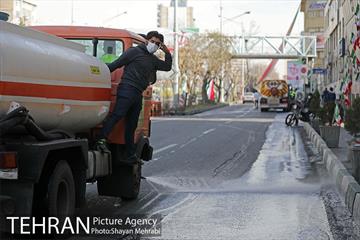 خدمات شهرداری تهران در پایان راهپیمایی ۲۲ بهمن 6