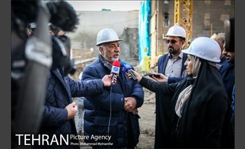 بازید کمیسیون عمران مجلس از پروژه پلاسکو 17