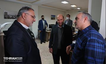 بازدید شهردار تهران از زیرمجموعه های معاونت های شهرسازی‌و‌معماری 2