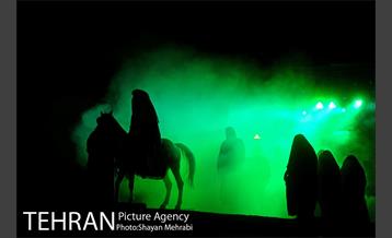 اجرای نمایش "رسول" در اراضی عباس آباد 28