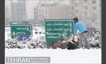 بارش برف در تهران 29