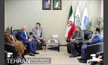 دیدار فواد بلوق شهرداربعلبک با پیروز حناچی شهردار تهران 2