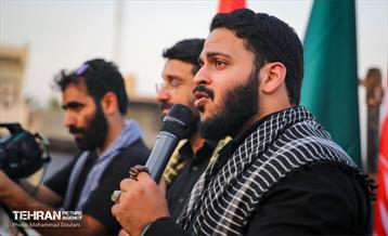 راهپیمایی سلام یا مهدی(عج) در مسجد سهله 12