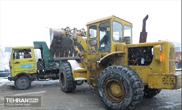 عملیات برف‌روبی در منطقه 2