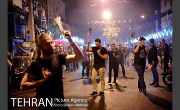 شور حسینی در خیابان گرگان 6