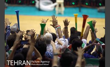 دیدار تیم های ملی والیبال ایران و هند 15