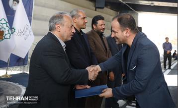 افتتاح دوربرگردان غیرهمسطح بزرگراه شهید همدانی 8