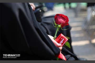 تشییع پیکر پاک و مطهر شهید گمنام در فدراسیون تیراندازی 7